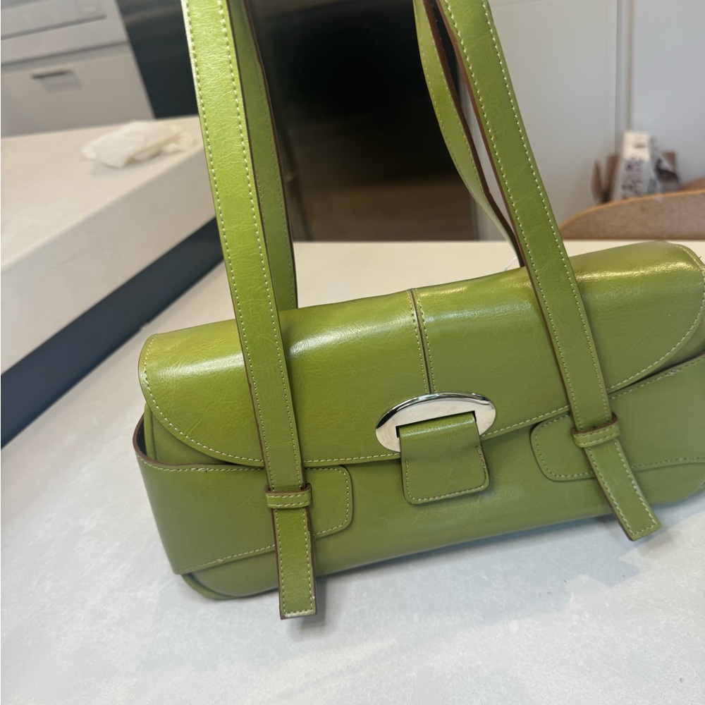 Rina Rich Y2K Green Shoulder Bag Excellent Condition Clean